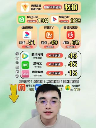 腾讯视频vip暑期活动来了!享受会员折上折会员优惠补贴 现在充值腾讯视频享受暑期大促活动都是一次到账不限新老用户#腾讯视频 #腾讯vip会员充值直播间 #腾讯vip