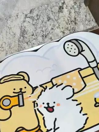 帕恰狗浴室地垫硅藻泥吸水速干脚垫免洗防滑洗手间家用卫生间地毯