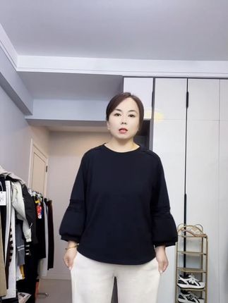 非常有垂感遮肉直筒裤宽松显瘦休闲裤 #阔腿裤推荐 #ootd我的穿搭日记 #宽松版型 #休闲裤女