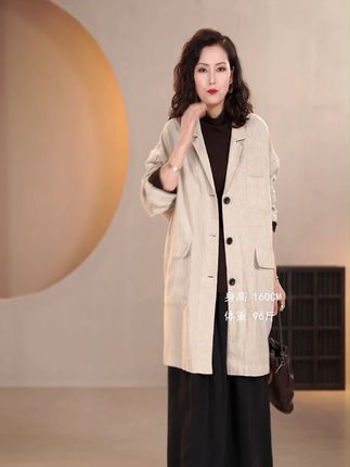 【以之】,比起好好告别,我们更擅长逃跑#以之服饰 #亚麻外套 #Dfashion主理人 @DOU+上热门
