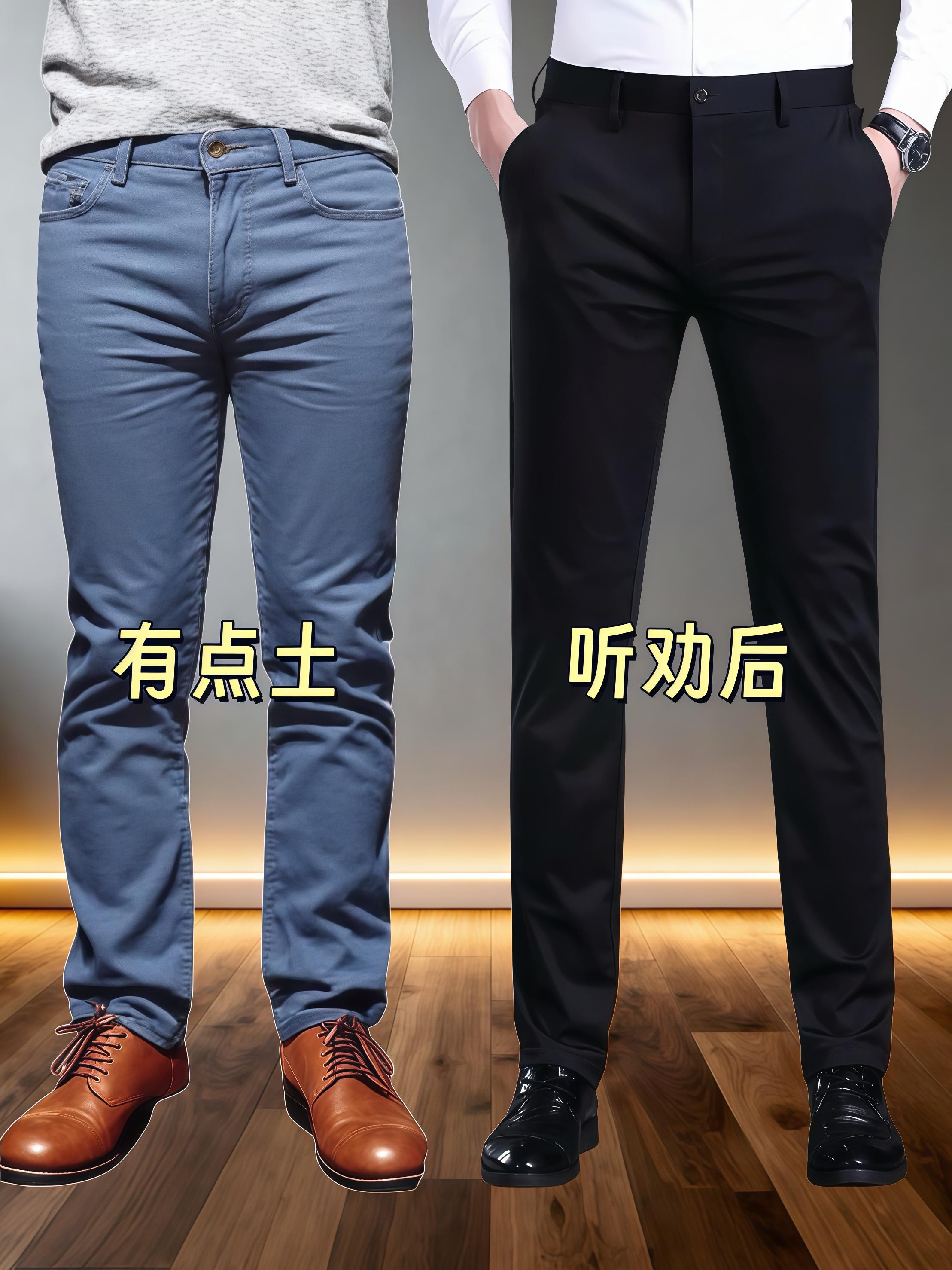 #高级感穿搭#商务休闲#百搭裤子#高端男装#显高显瘦显腿长