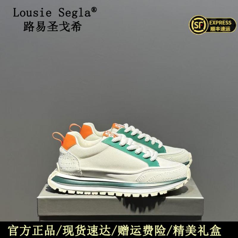 路易圣戈希秋季新款低帮潮流百搭时尚阿甘鞋休闲户外运动跑步鞋男