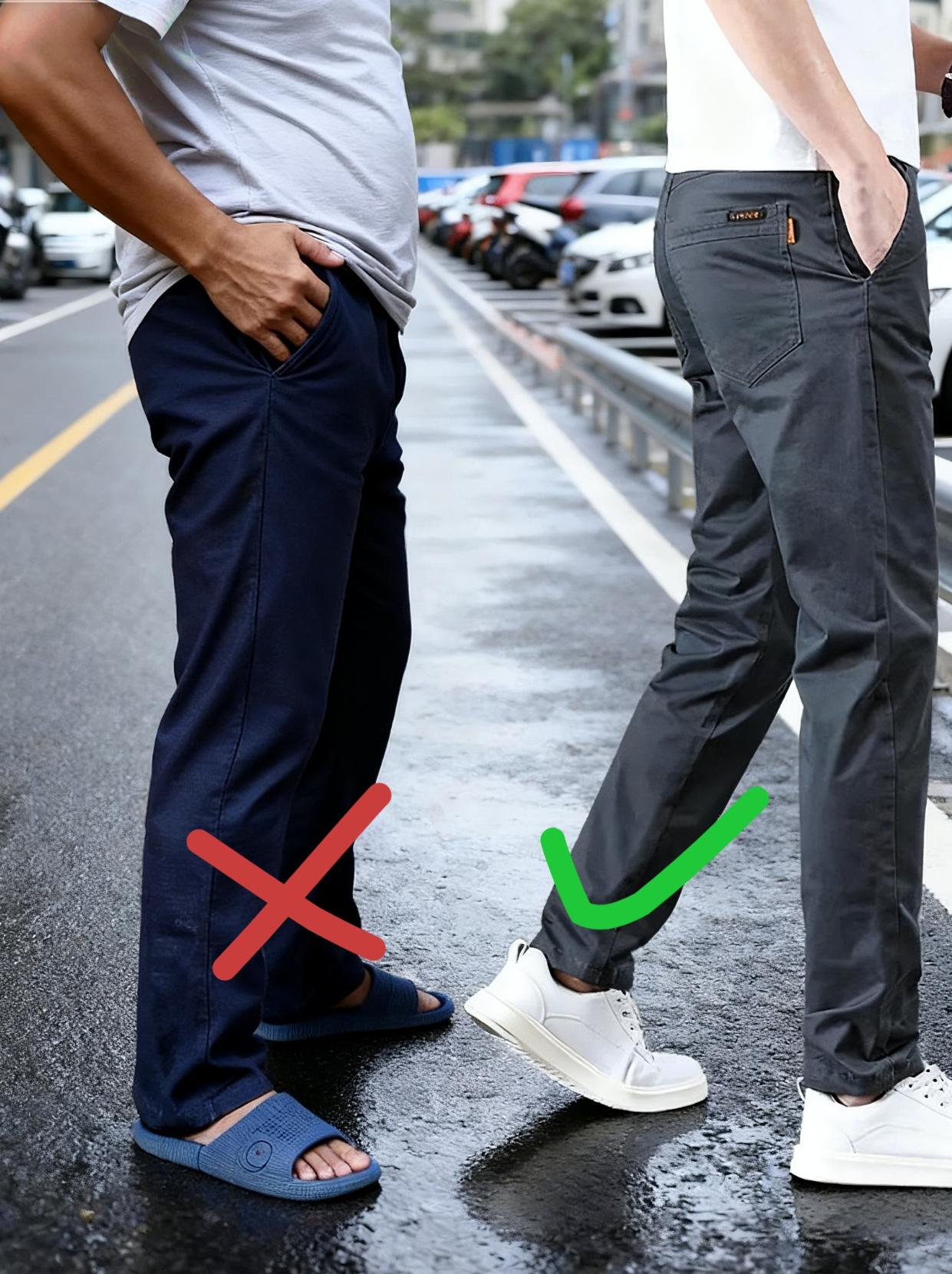 #男式休闲裤#商务休闲裤#直筒休闲裤#男士必备#修身休闲裤