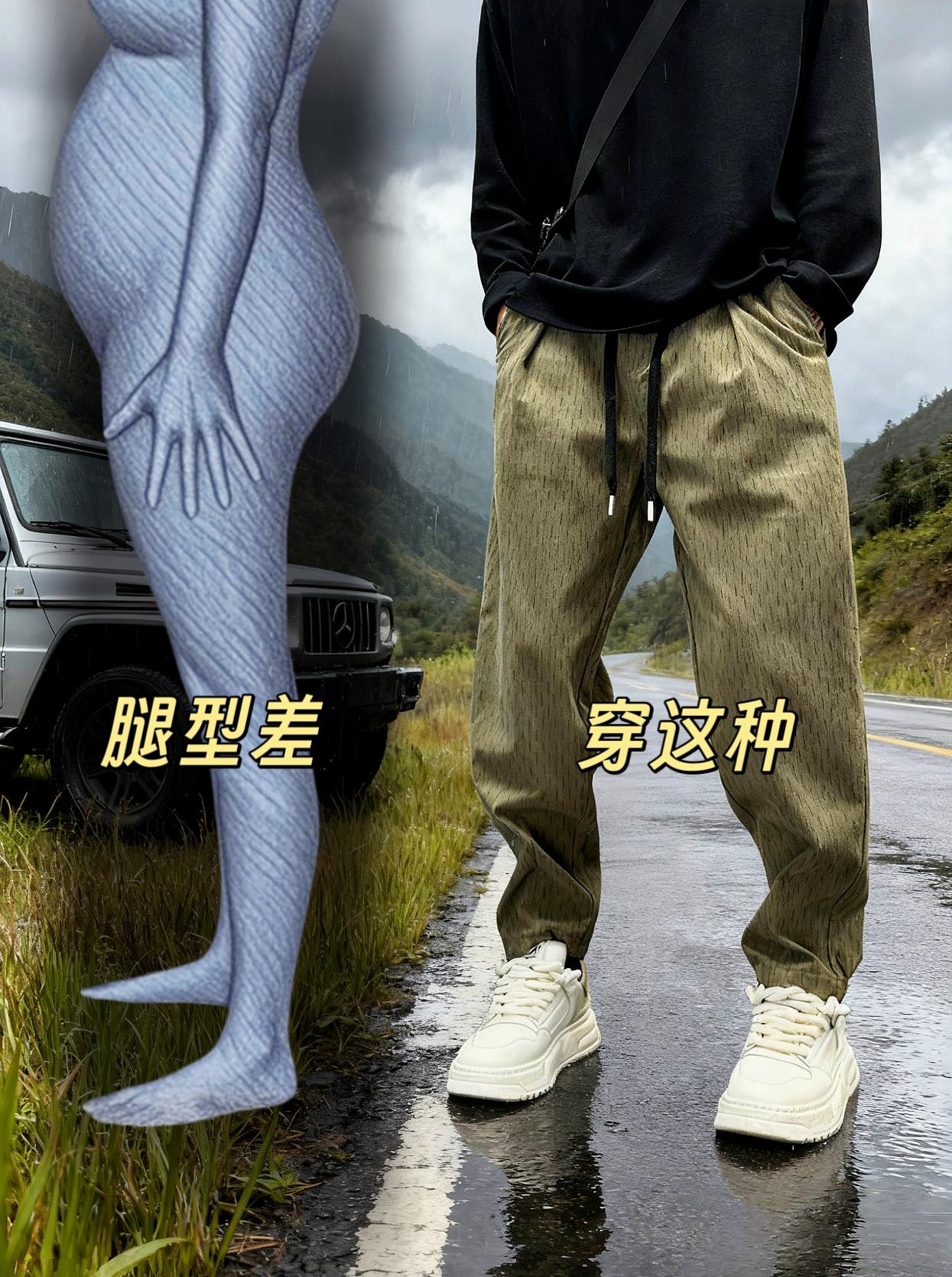 男士宽松直筒微锥休闲裤痞帅潮流小脚工装哈伦裤
