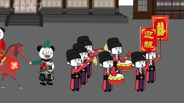 太子殿下大婚 #原创动画 #搞笑视频 #轻漫计划 #一定要看到最后
