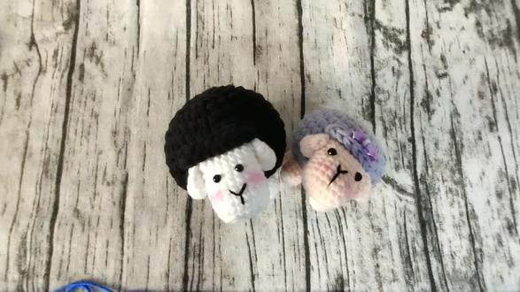 西瓜手工礼物季 钩针编织 羊咩咩教程1