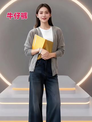 #春秋穿搭 #牛仔裤穿搭 #简约大气 #减龄显瘦穿搭 #休闲百搭