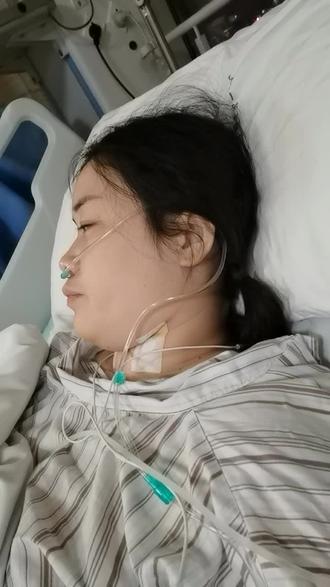 刚刚肺结节切除手术过麻醉,不是想吃榴莲,事实嘴想吃