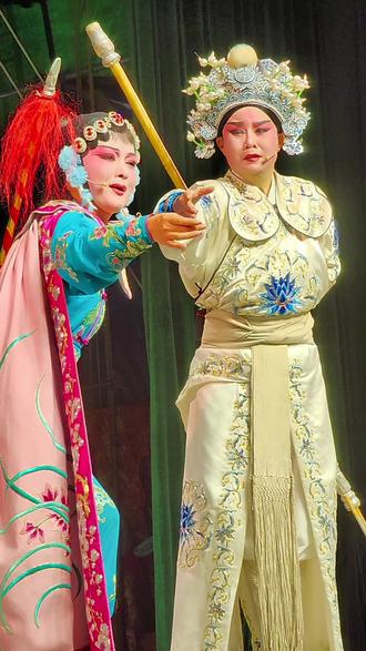 #婺剧 美丹团 前后日旺 姜木木-狄青 公主-吴美娟 ##谁说戏曲不能抖 #太好听了百听不厌