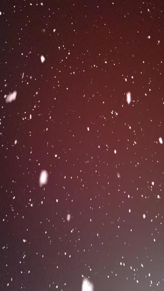 在抖音看下雪