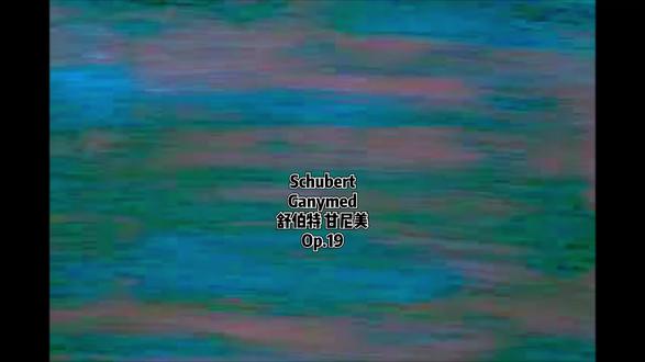 舒伯特 甘尼美 Ganymed #舒伯特 #艺术歌曲 #美声 #女高音 Barbara Bonney#奥地利 #德国 #德语发音 @DOU+小助手 #男高音#女中音 #男中音 #艺考