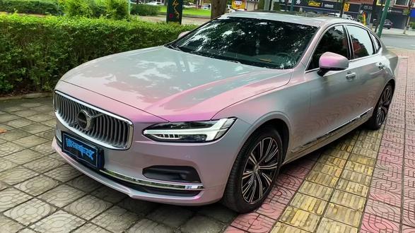 沃尔沃s90 #改色贴膜 #宜宾 #车身改色 - 抖音