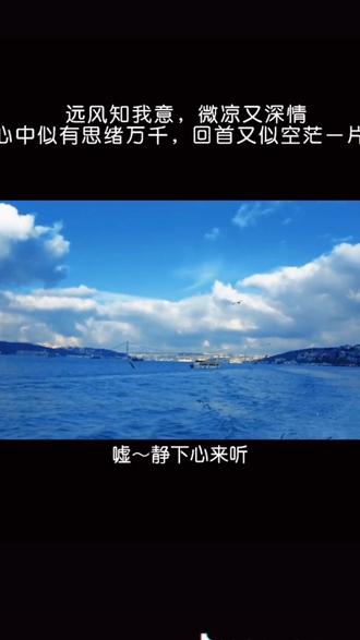 远风知我意微凉又深情心中似思绪万千回首又似空茫一片