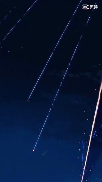 星空壁纸 #流星雨 - 抖音