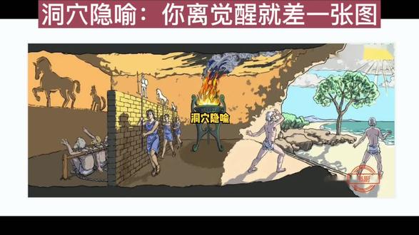 洞穴隐喻 你和觉醒之前就差这张图 知识科普 科普 哲学 觉悟 抖音 洞穴隐喻 你和觉醒之前就差这张图 知识科普 科普 哲学 觉悟 抖音