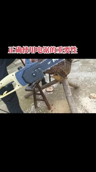 你们知道如何正确使用电锯吗?#电锯 #源头厂家直供 #农民好帮手 #锯树神器推荐