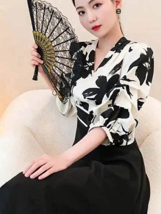 法式赫本风连衣裙#高级感穿搭 #显瘦连衣裙 #气质女神穿搭 #时尚连衣裙