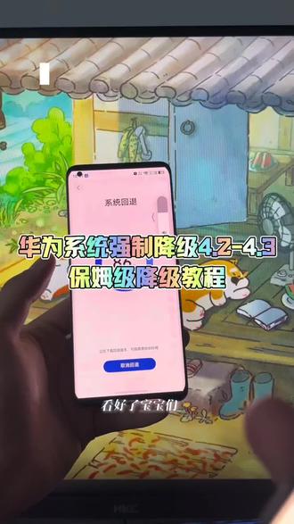 鸿蒙系统如何强制降级系统《黑白分享》#鸿蒙6 #鸿蒙4 #华为系统退回 #华为系统恢复 #华为系统降级