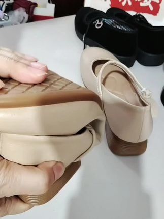 #女鞋 #软底软面皮鞋 #防滑耐磨 #走路不累脚