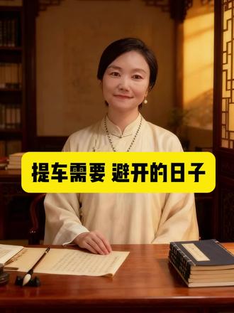 不同月份提车需要避开的日子 #黄道吉日 #传统文化 #问道小师妹 #提车 #提车大吉