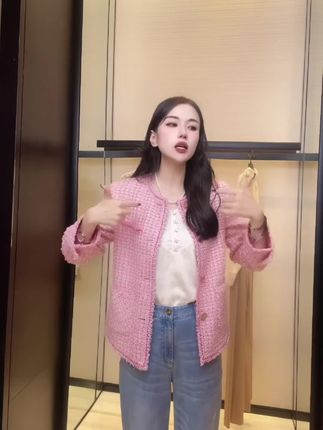 #小香风外套 #小香风穿搭#质感女装 #小个子穿搭 #休闲减龄穿搭