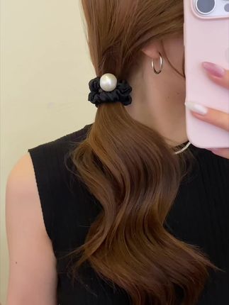 #发圈头绳 #头饰发饰#饰品分享 #简约时尚  #发圈