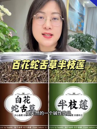 #百花蛇舌草#半枝莲