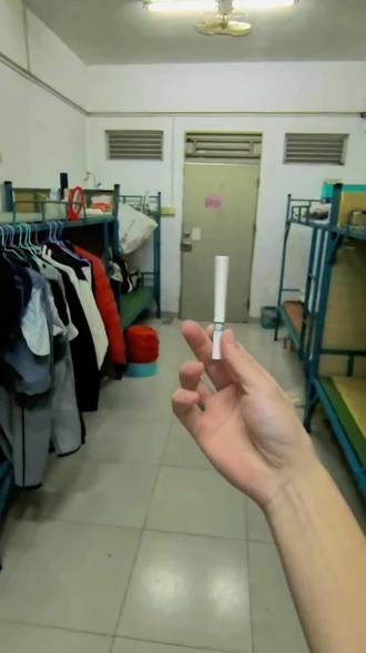 好久没更新了,让我来展示一下弹烟回旋。#锻炼手指灵活度