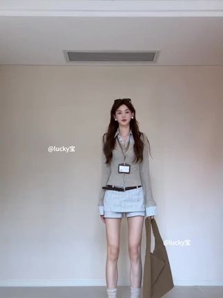 #半身裙套装#时尚潮流女装 #早秋新款