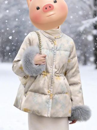 #洋气减龄 #收腰显瘦 #国风古韵 #冬季穿搭 #保暖又好看