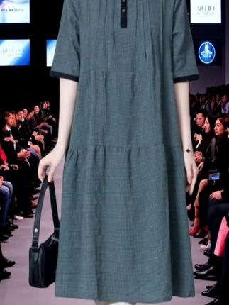 夏天就要穿这种棉麻连衣裙,真的太舒服了!棉麻的面料穿起来特别透气吸汗,而且它的垂感也很好,上身很飘逸,很凉快。这件连衣裙的设计也很简约大方,非常适合我们日常去穿。不管你是出门逛街还是在家休息,都可以穿它,#时尚穿搭时尚穿搭时尚 #高级感穿搭 #遮肉显瘦遮肉减龄 #优雅气质 #上热门话题🔥🔥🔥