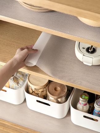 懒角落抽屉垫纸防潮垫厨房橱柜鞋柜纸防水垫防油垫柜子垫台面贴纸#垫纸 #橱柜防油污垫纸 #桌垫 #餐边柜台面垫 #耐高温防滑垫