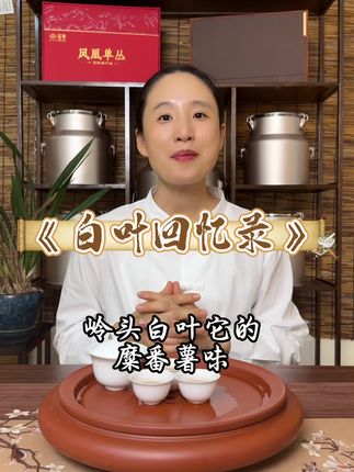 《白叶回忆录》三十年前的味道,你还记得吗?#白叶#茶叶#功夫茶#乌龙茶#好茶推荐