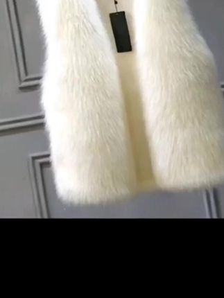 秋冬棉服坎肩外穿女保暖毛绒背心外套年轻款时尚气质毛毛马甲#价格实惠质量好