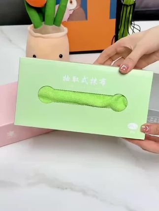 家用抽取式抹布吸水不沾油加厚厨房清洁布百洁布#清洁神器 #好物推荐🔥 #生活小妙招 #厨房必备神器