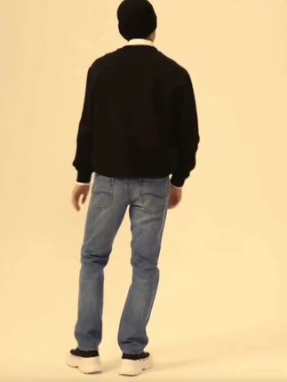 lee 水洗舒适牛仔裤#男生穿搭 #牛仔裤 #百搭裤子 #秋冬新款 #谁穿谁好看
