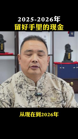 2025-2026年留下手里的现金 # 认知 # 热点 # 商业思维 # 社会百态#泰山 #石敢当