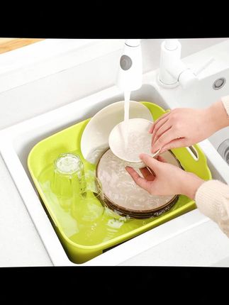 家之物语韩国进口简约厨房用洗菜沥水篮家用大容量碗碟收纳好物#好物分享 #好物推荐🔥 #厨房好物 #实用好物 #爱了爱了
