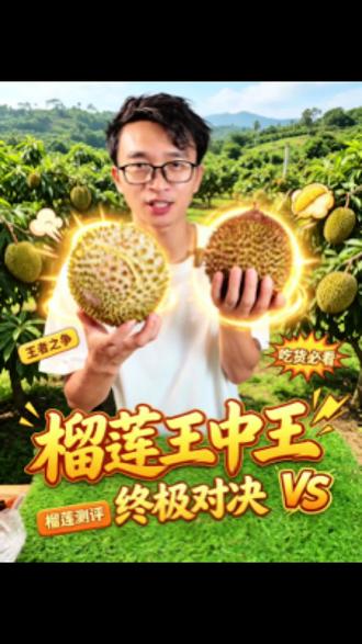 89一粒猫山王和89一粒的金凤真实测评 #马来西亚#榴莲#开箱测评 #猫山王#金凤@抖音小助手