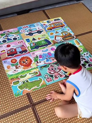 #拼图 #益智玩具 #入门级拼图 #儿童拼图