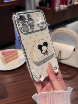 #手机壳 波点米奇适用苹果17华为vivo/oppo小米iPhone16pro电镀视窗手机壳#手机壳推荐 #苹果手机壳 #华为手机壳 #小米手机壳