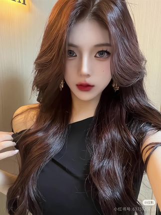 #创作灵感 重生之大女主剧情,小圆设计款﹣【人生易如反掌】全头皮美人尖大波浪长卷发假发套#换头了换头了#变好看#超逼真的整顶假发推荐#为新发色着迷一下