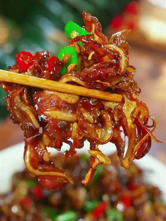 新鲜猪脆骨丝新鲜现切冷冻爆炒烧烤宵夜铁板烧#好吃到停不下来 #追剧小零食 #解馋 #新鲜猪脆骨丝 #家常菜