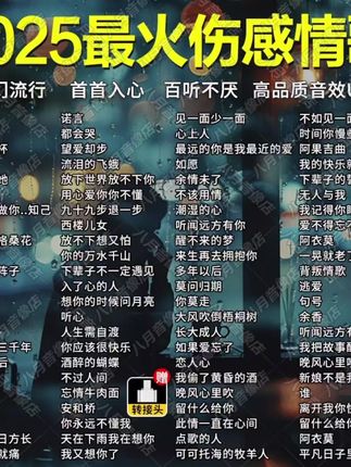 喜欢小黄车下单,抖音催泪热歌600首+1600多首夜场DJ。