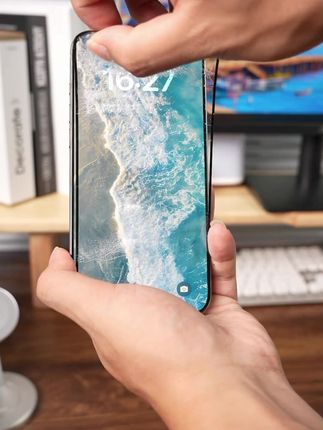 弯月适用多型号手机钢化膜 #联动贴膜舱 #华为贴膜舱 #iPhone贴膜 #iPhone16膜 #手机贴膜