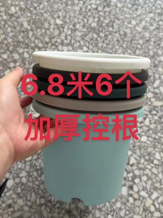 加厚控根花盆 6.8米6个 加厚控根#月季 #草莓 #仙人球 #朱顶红 #月季苗