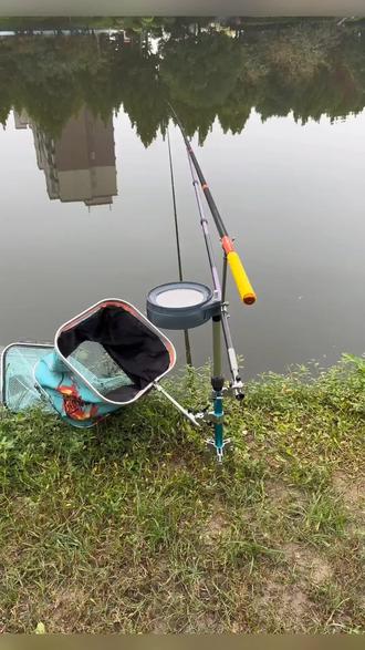 土地和水泥石头地都能稳固支撑的全地形铝合金轻装多功能钓鱼支架 #钓鱼支架 #三合一地插支架 #地插支架 #鱼竿支架