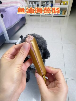 零食介的杠把子,带汤汁的#鱼油海藻肠#宠物零食#老年宠物的关爱 #鸭肉鱼油海藻肠#败家毛 @DOU+小助手 @DOU+上热门