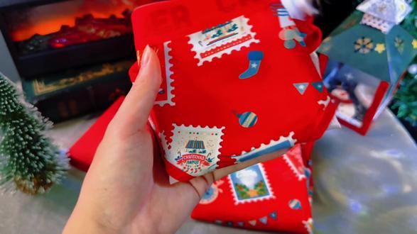 caber/卡百利情侣内裤大红圣诞节 #种草好物 #拆礼物仪式感 #本命年 #大红