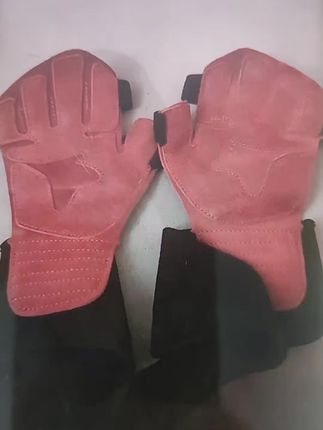 牛皮护掌训练健身手套单杠专用防起茧半指防滑男引体向上撸铁#好物推荐🔥